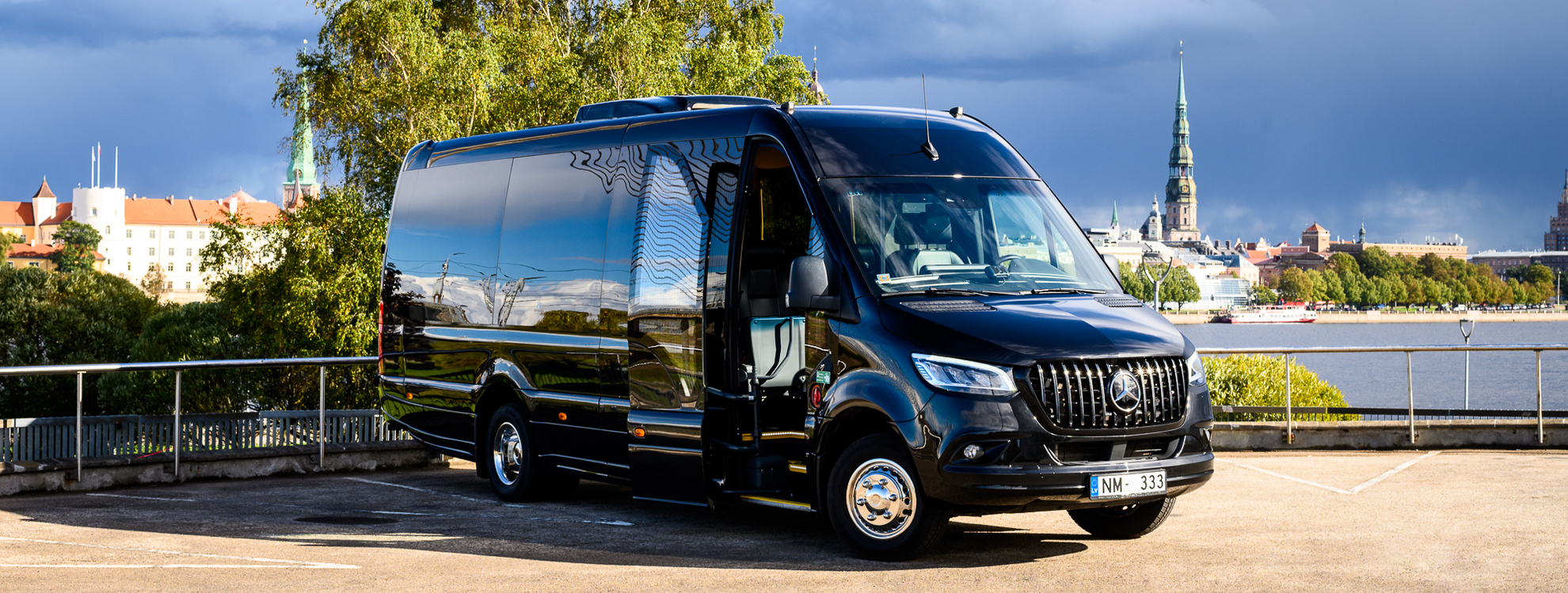 Luxury transport service in Latvia